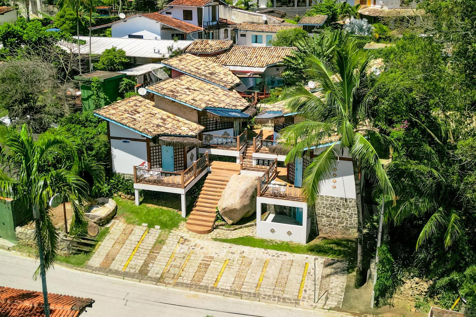 איליה-בלה Velinn Pousada Guarubela Villa Vittoria מראה חיצוני תמונה
