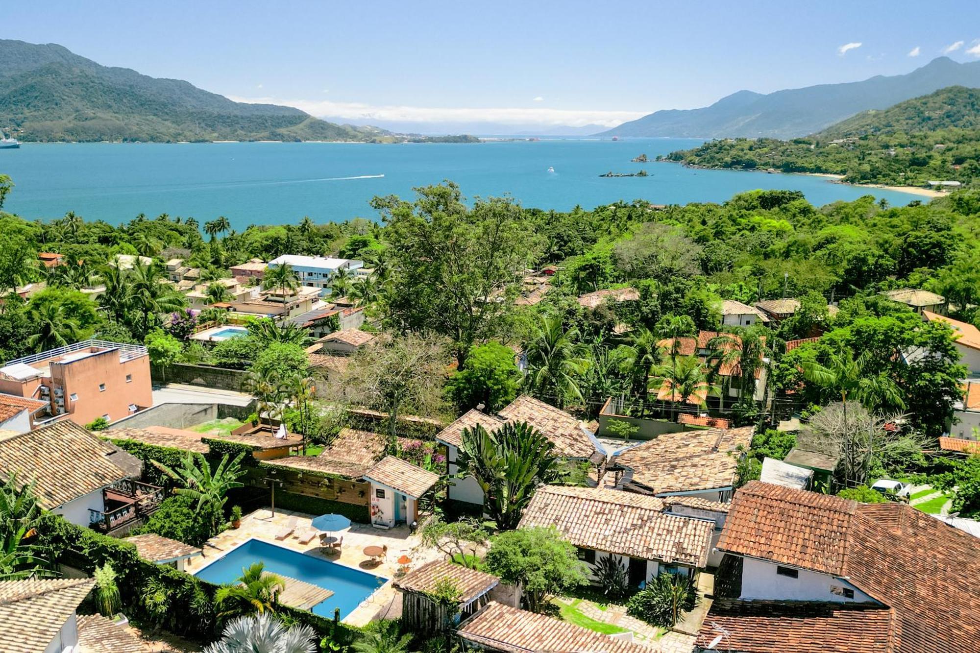 איליה-בלה Velinn Pousada Guarubela Villa Vittoria מראה חיצוני תמונה